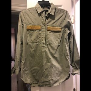 JCREW Embellished blouse/top